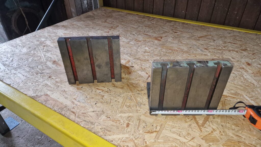 Precision angle plates , with T Slots