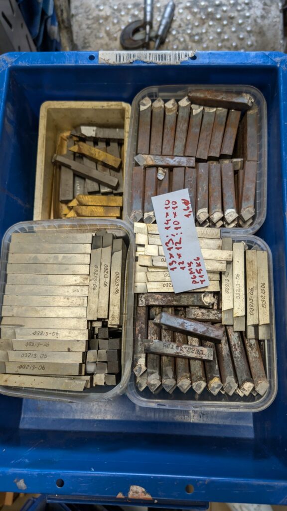 12х12mm 13x12mm Treiterad – Carbide Brazed Turning Tools