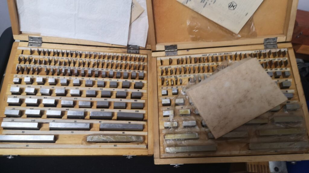 Johanssoni plaadid / Lõppmõõdud – Gauge Block Set